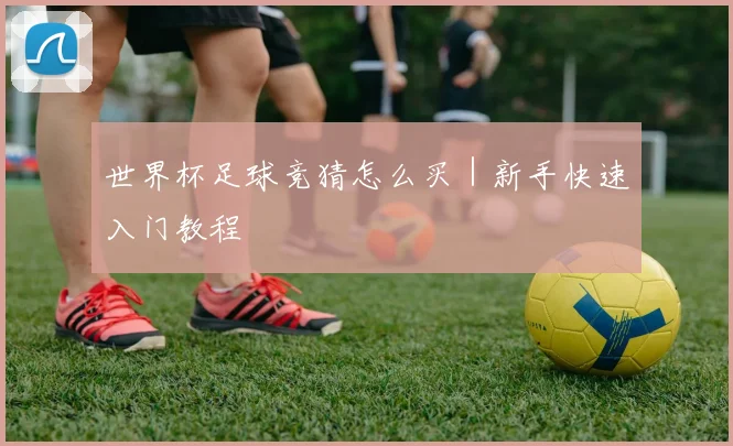 世界杯足球竞猜怎么买｜新手快速入门教程